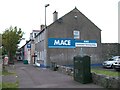 The approach to the new Mace Store at Killough