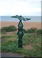 TR3752 : National Cycle Network Milepost by N Chadwick