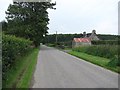 Road and roadside cottage