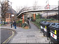 Footbridge 3B Paddington Arm - ramp from Delamere Terrace