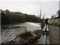 Wetherby Weir on the River Wharfe