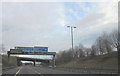 M5 Northbound Passing Under Newton Road