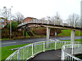 Hollybush Way footbridge, Cwmbran