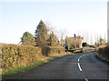 Craven Arms Road approaching Mynd Cottage