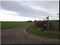 A bridleway towards Otby Moor Farm