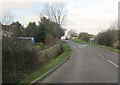 Entering Westbury from the east on A421