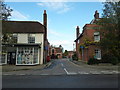 Looking from the High Street into Deer Park View