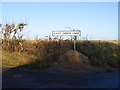 Gules Green Lane sign