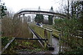 Footbridge over the M65