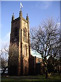 SJ3594 : Church of St Mary the Virgin, Walton-on-the-Hill by John Lord