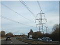 National Grid lines crossing A420