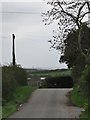 View south-eastwards towards the sharp bend in Castleskreen Road