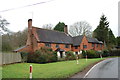 Houses on Newick Lane, near Old Mill Farm