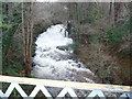 The Afon Crafnant in winter spate