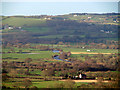 Dyffryn Rheidol viewed from Pant Da Woods