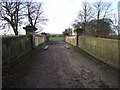 Bridge over the railway line