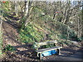 Memorial bench on the Prestatyn-Dyserth Way