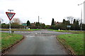 Approaching the A449 Dual Carriageway, Coven