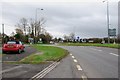 Looking along the A449 towards the M54 and Wolverhampton