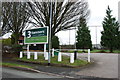 Entrance to the Three Hammers Golf Complex, Cross Green