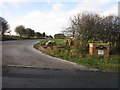 The entrance to Highdale Farm