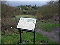 Information board at The Haycop