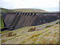 SN8663 : Claerwen Dam, Elan Valley, Mid-Wales by Christine Matthews