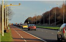 J4880 : The Belfast Road near Clandeboye, Bangor by Albert Bridge