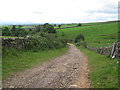 NY5847 : Bridleway and Country Lane leading to Croglin by Les Hull