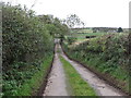 View south along the Ballyclander Road