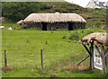 NG2148 : Blackhouse at Colbost Folk Museum by Trevor Littlewood