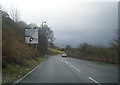 A4048 approaching Heathfield roundabout