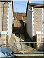 Path up to hillside from Upper Viaduct Terrace, Crumlin