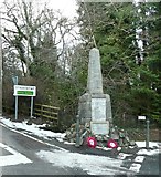 NN9153 : War Memorial at Strathtay by Russel Wills