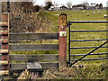 Stile on the Path to Moss Shaw Farm