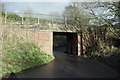 Former rail bridge over Mill Lane