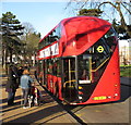 TQ1780 : Open platform of "New bus for London" by David Hawgood