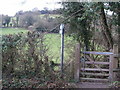 Public footpath at Radnage