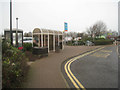 Bus stop at Tesco