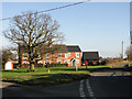 Red-brick cottages at Bacon