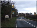 Entering Towton on the A162