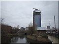 Looking along the Lea to Stratford