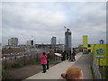 Looking towards Stratford from the Greenway