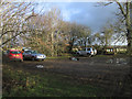 Carpark at Dolydd Hafren Nature Reserve