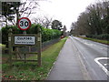 Entering Culford