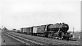 Up freight at Metal Bridge, near Tursdale Junction