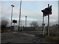 Level crossing on Gartgill Road