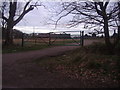 Farm entrance on Oldpark Ride