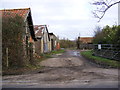 TM2374 : The entrance to Grove Farm, Stradbroke by Geographer