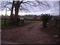 Farm entrance off Oldpark Ride